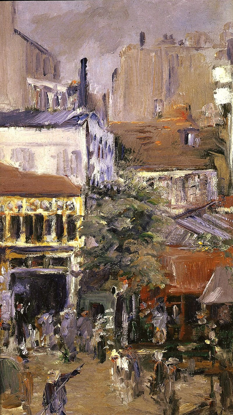  253-Édouard Manet, Place Clichy, 1878 